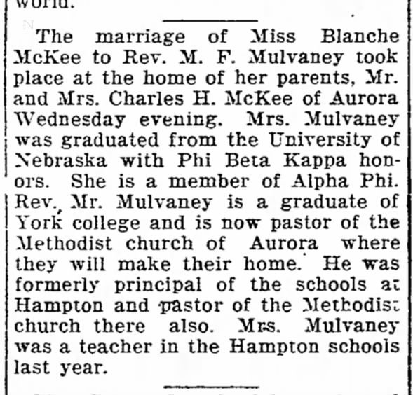 Clipping from Lincoln Journal Star